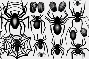 spider tattoo idea
