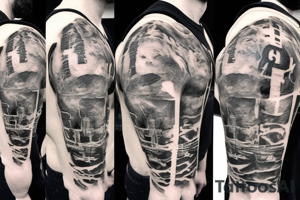atlas shrugged holding the world on his shoulders tattoo idea