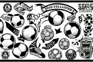 Soccer tattoo idea