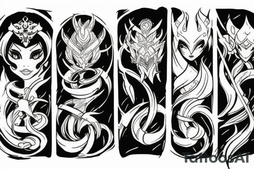 league of legends tattoo idea
