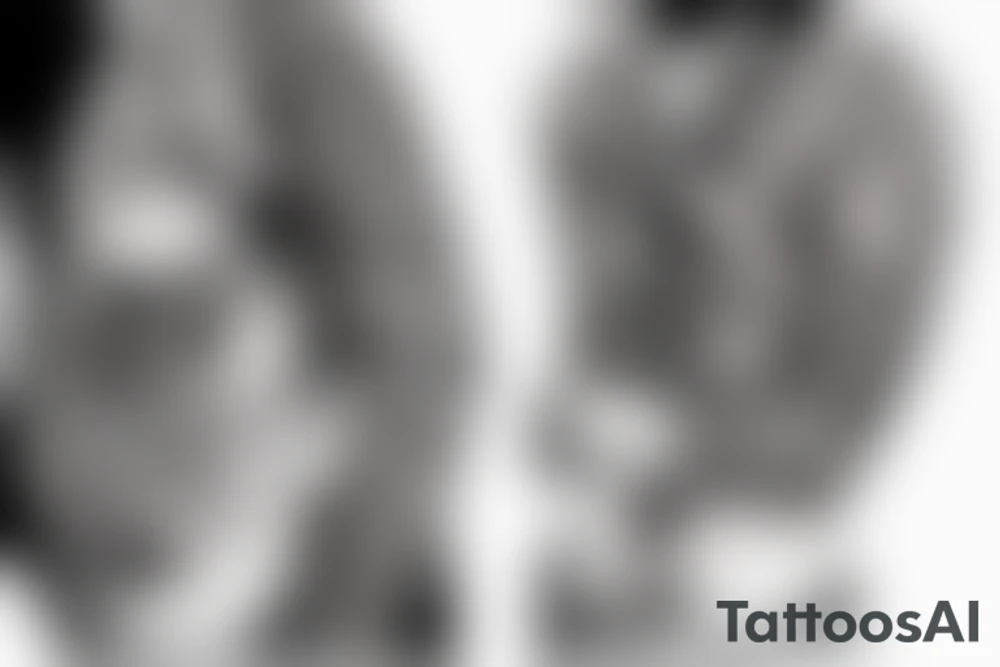 Sick bone font tattoo idea