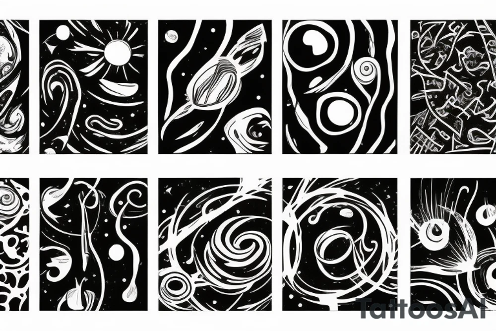 planet earth tattoo idea