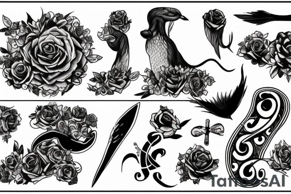 Sexual abuse tattoo idea