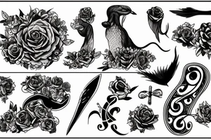 Sexual abuse tattoo idea