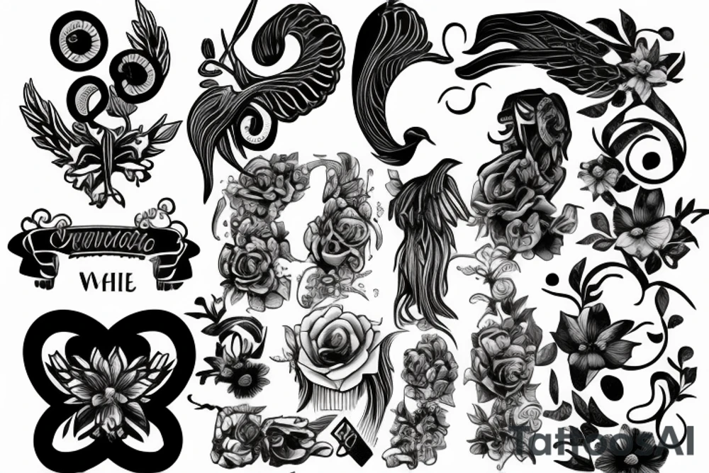 Sexual abuse tattoo idea