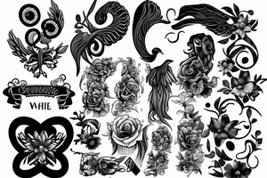 Sexual abuse tattoo idea