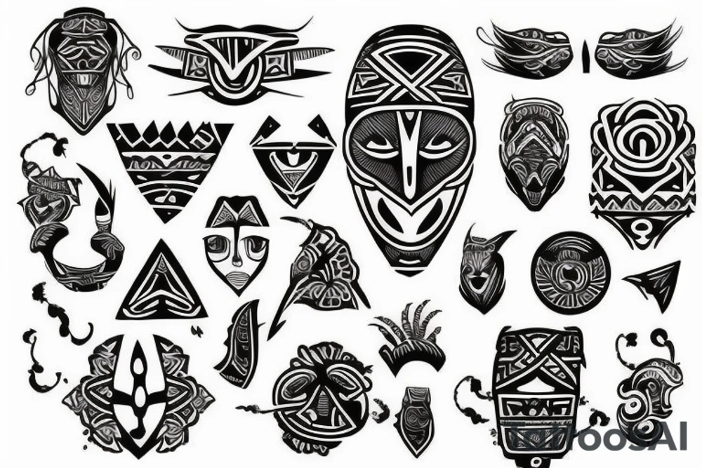 Tribal Tattoo Small Arm Band tattoo idea