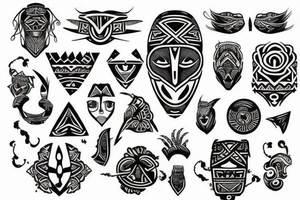 Tribal Tattoo Small Arm Band tattoo idea