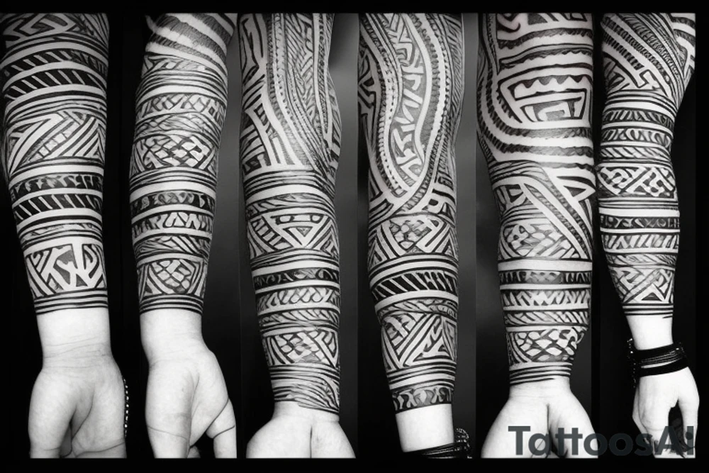Tribal Tattoo Small Arm Band tattoo idea
