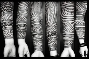 Tribal Tattoo Small Arm Band tattoo idea