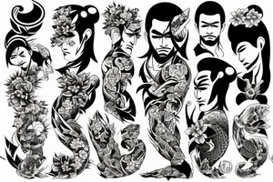 Yakuza tattoo idea