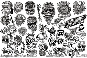 doodles tattoo idea