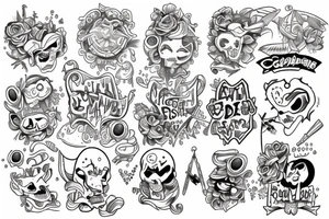 doodles tattoo idea