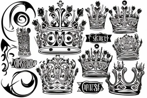 Crown tattoo idea