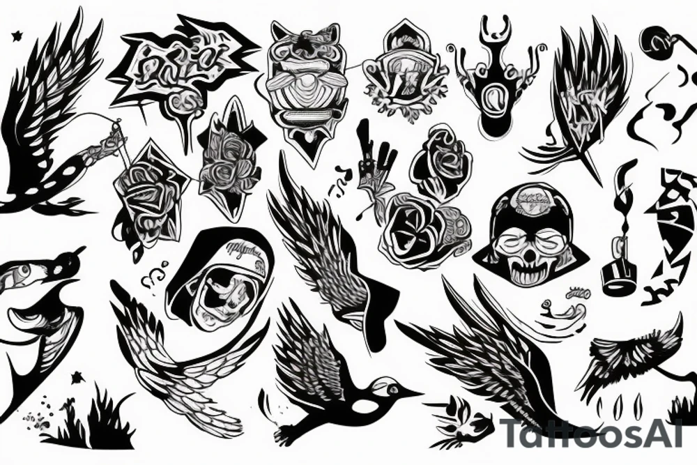 freedom in adolescent tattoo idea