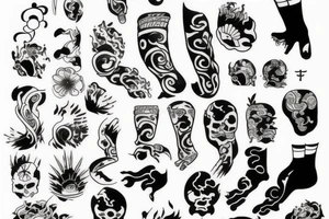 japanese tattoo for men leg tattoo idea