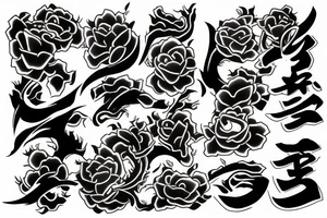 japanese tattoo for men leg tattoo idea