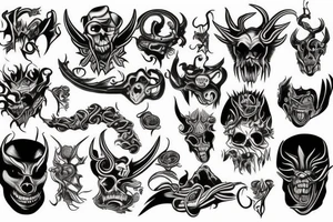 demon tattoo idea