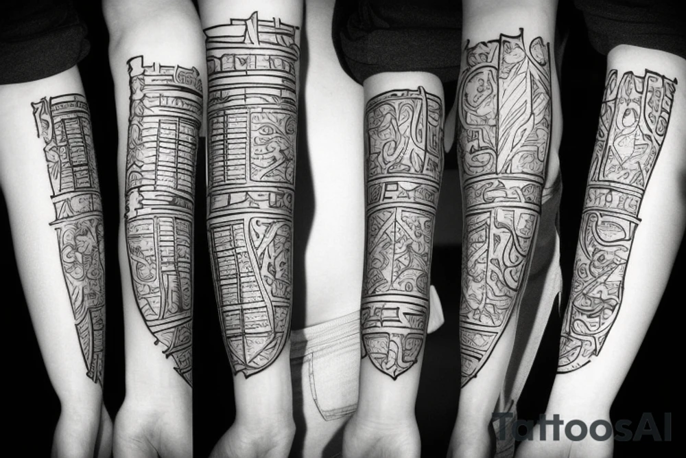Hogwarts tattoo idea