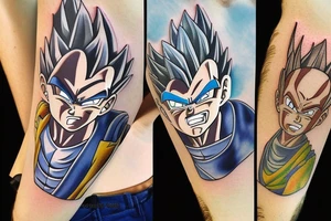 Vegeta tattoo idea