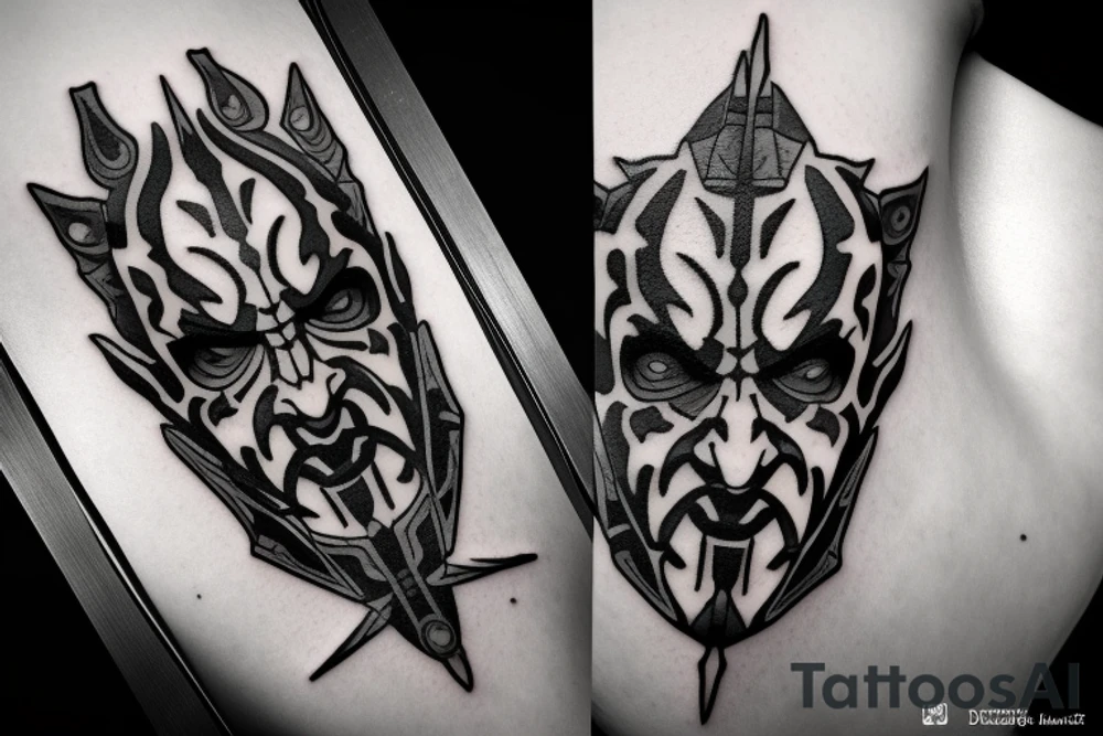 Darth Maul tattoo idea