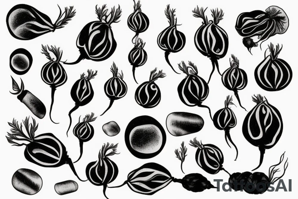 training beetroot tattoo idea