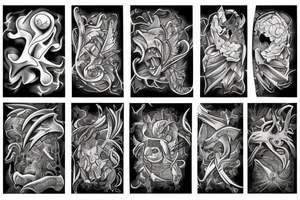Hert and torn ribs tattoo idea