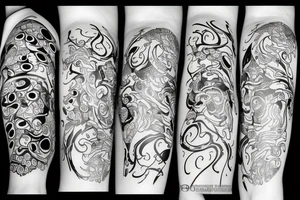 Order and chaos tattoo idea