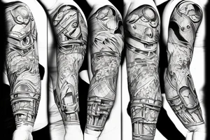Juggernaut dotavtatto tattoo idea