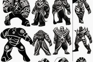 Juggernaut dota2 tattoo idea