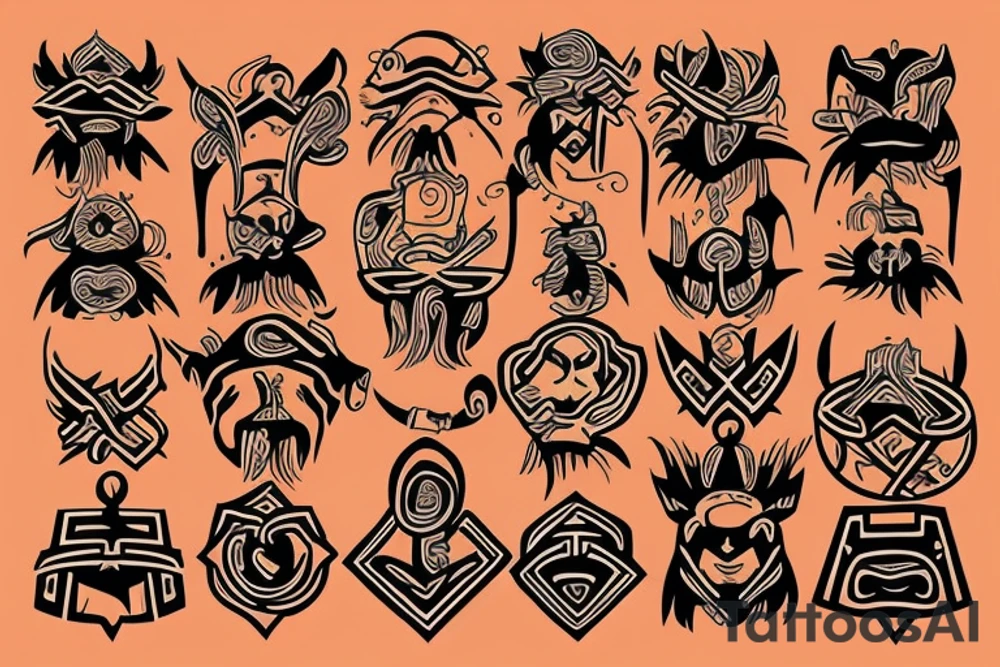Father theme tattoo idea
