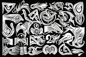 Father theme tattoo idea