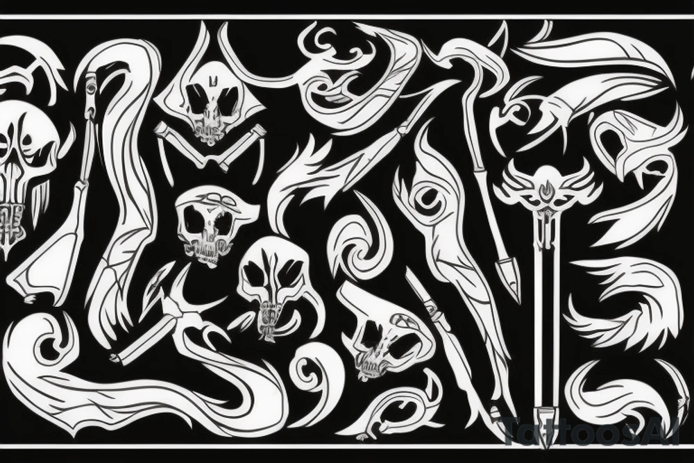 scythe tattoo idea
