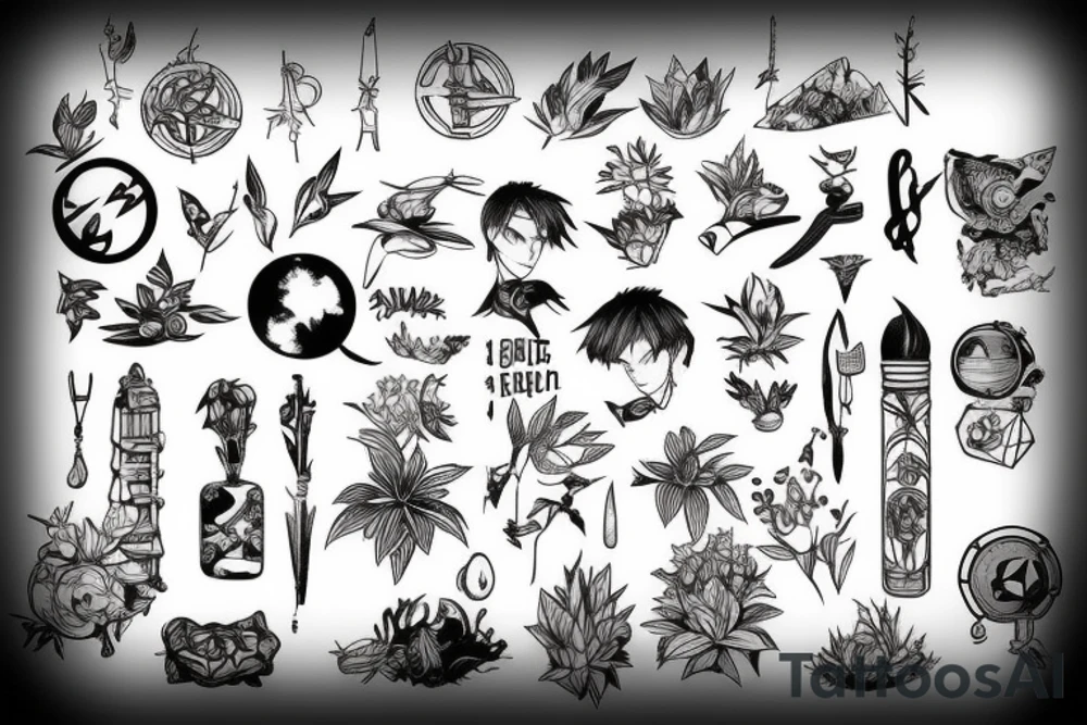 Plants, Athlete, Anime, Cooking, Space, Motivation, Ancient civilisation tattoo idea