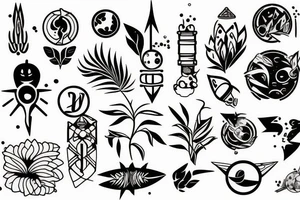 Plants, Athlete, Anime, Cooking, Space, Motivation, Ancient civilisation tattoo idea