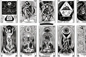 tarot cards tattoo idea