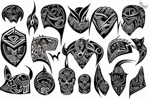 neo tribal tattoo idea