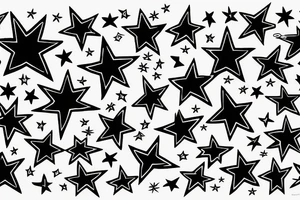 Stars on the sky tattoo idea