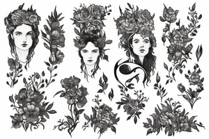 Ophelia tattoo idea