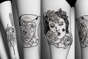Ophelia tattoo idea