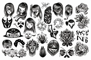 Nordic family tattoo idea