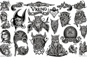 viking 
family tattoo idea