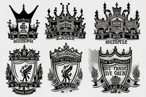 Queens guard and Liverpool and granddad tattoo idea