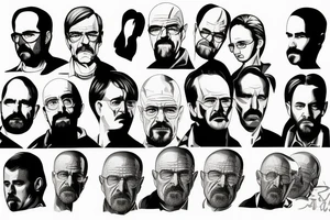 Breaking bad tribute tattoo idea