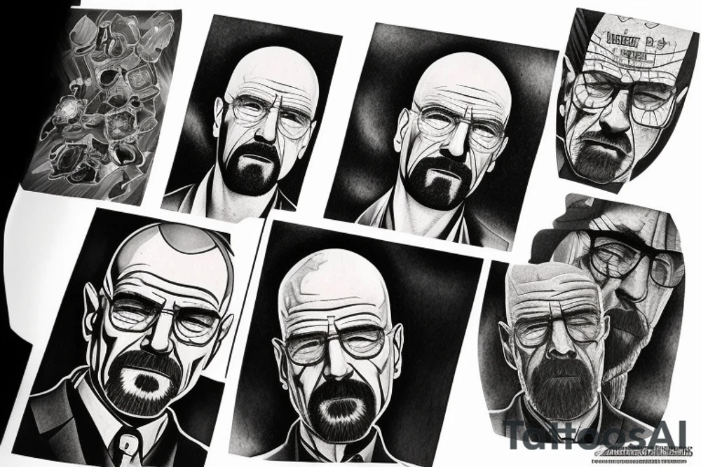 Breaking bad tribute tattoo idea