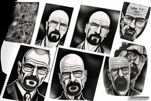 Breaking bad tribute tattoo idea