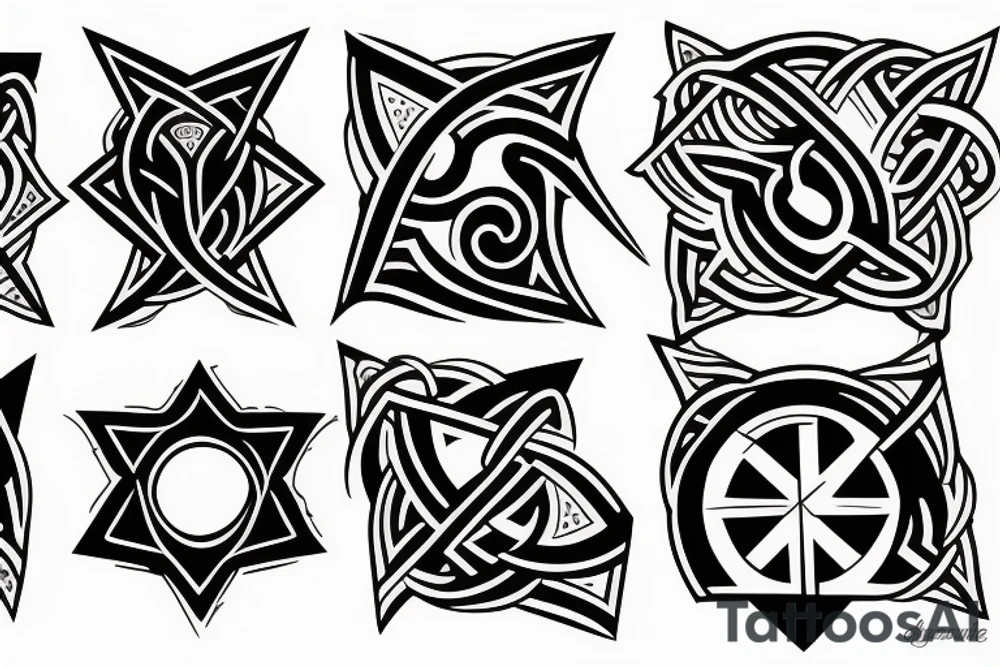 Passage of time tattoo idea