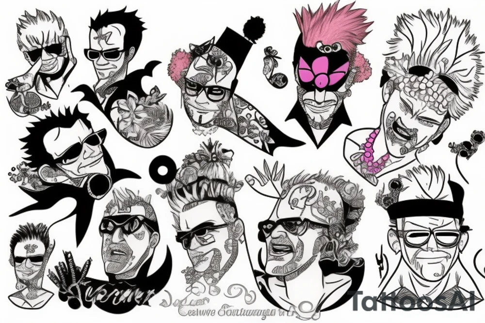 Doflamingo tattoo idea