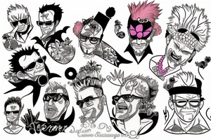 Doflamingo tattoo idea