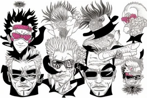 Doflamingo tattoo idea